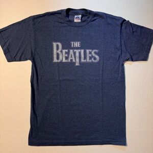 Vtg The Beatles Apple Corp Records Music Y2K Band Tour Men’s T-shirt Medium